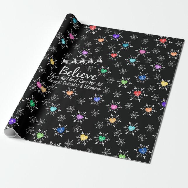 Papel De Regalo Creer Que Habrá Una Cura (Desenrollado)