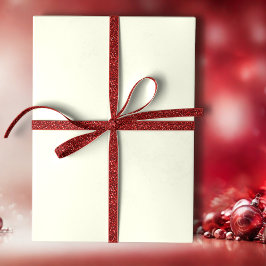 Papel De Regalo Crema de vacaciones sólidas en el día de la nieve