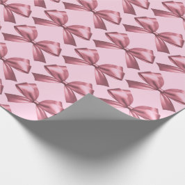 Papel De Regalo Cría estética de satén rosado