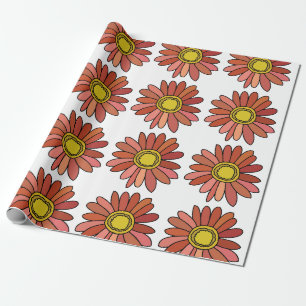 Papel De Regalo Crisantemo Flor Crisantemo Floral