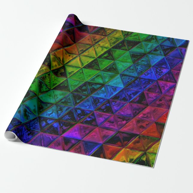 Papel De Regalo Cristal de orgullo (Desenrollado)