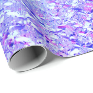 Papel De Regalo Cristal de vidrio gris azul turquesa Aqua