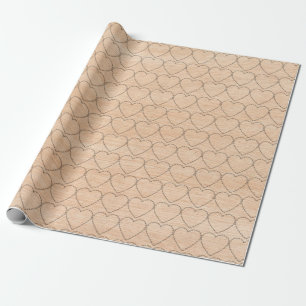 Papel de Regalo Cristiano Amor de Dios Rústico