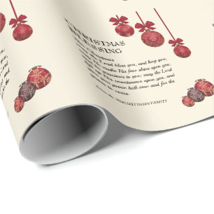 Papel De Regalo cristiano QUE JEHOVAH TE BENDIGA Navidades