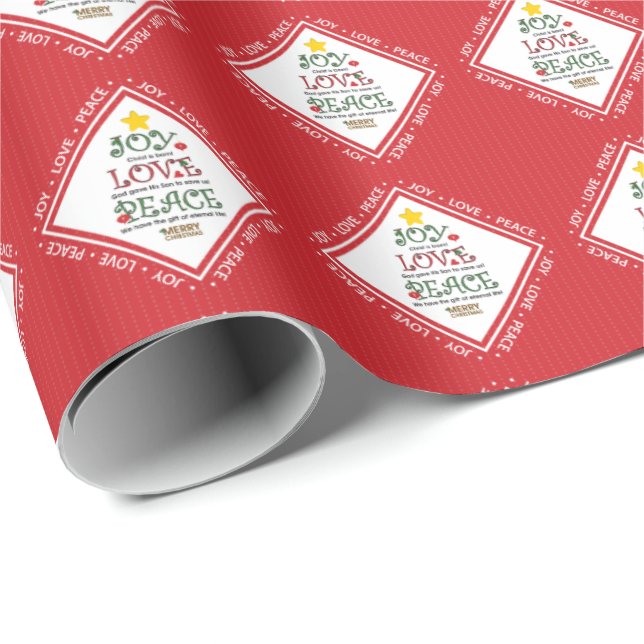 Papel De Regalo Cristo nace (Esquina del rollo)