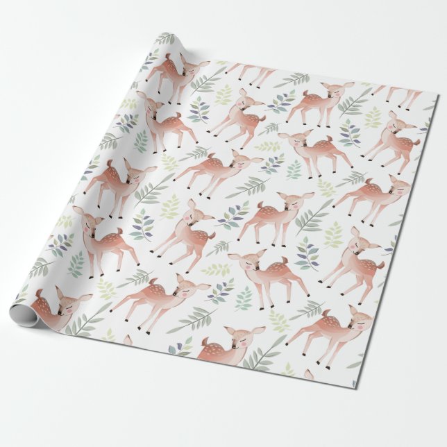 Papel De Regalo Critómetros de bosque (Desenrollado)