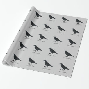 Papel De Regalo Crow americano