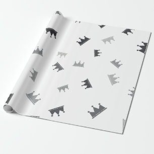 Papel De Regalo Crownes cruzados   Bodas de lujo