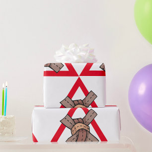 Papel De Regalo Cruce de la atención