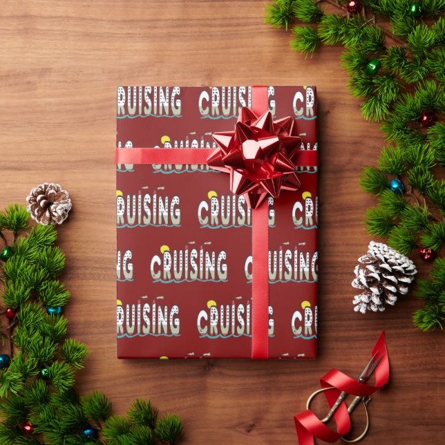 Papel De Regalo Crucero (Regalo de vacaciones)