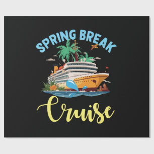 Papel De Regalo Crucero de vacaciones de primavera