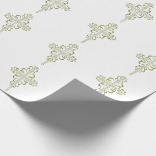 Papel De Regalo Cruz cristiana