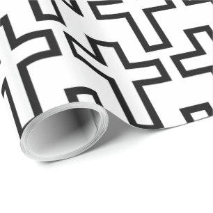 Papel De Regalo Cruz cristiana