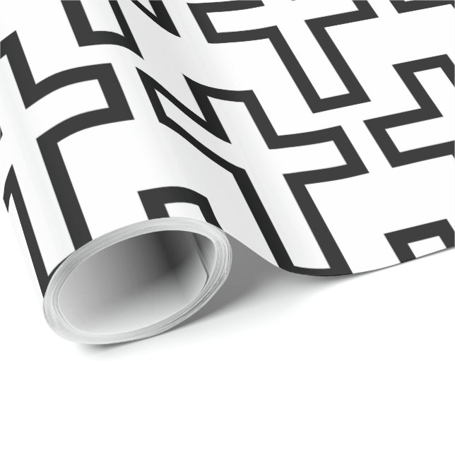 Papel De Regalo Cruz cristiana (Esquina del rollo)