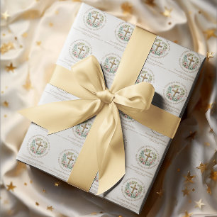 Papel De Regalo Cruz de Celebrar la Fe en Dios Interreligioso