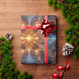 Papel De Regalo Cruz de energía cósmica