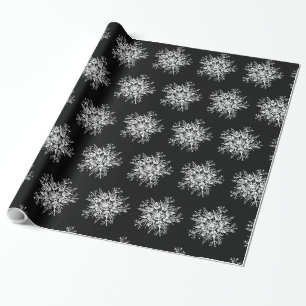 Papel De Regalo Crystal Snflakes