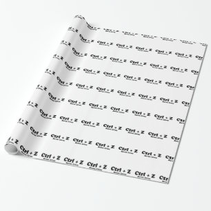 Papel De Regalo Ctrl Z