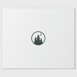Papel De Regalo Cuaderno de aventuras en la naturaleza con insigni