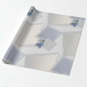 Papel De Regalo Cuadrados de Fibonacci rodantes