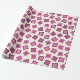 Papel De Regalo Cuadrados de mora