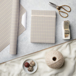 Papel De Regalo Cuadrícula moderna
