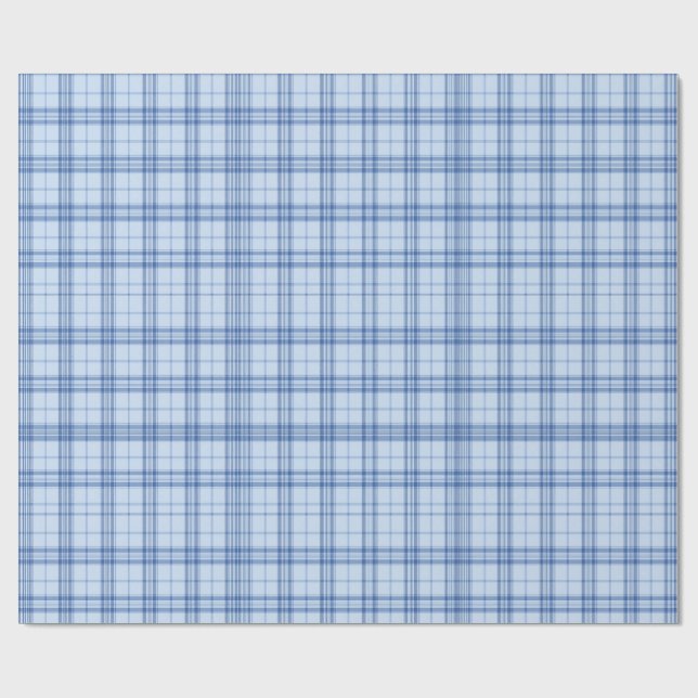 Papel De Regalo Cuadro de ventana azul claro (Superficie plana)