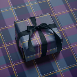 Papel De Regalo Cuadros de Navidad clásicos y sencillos