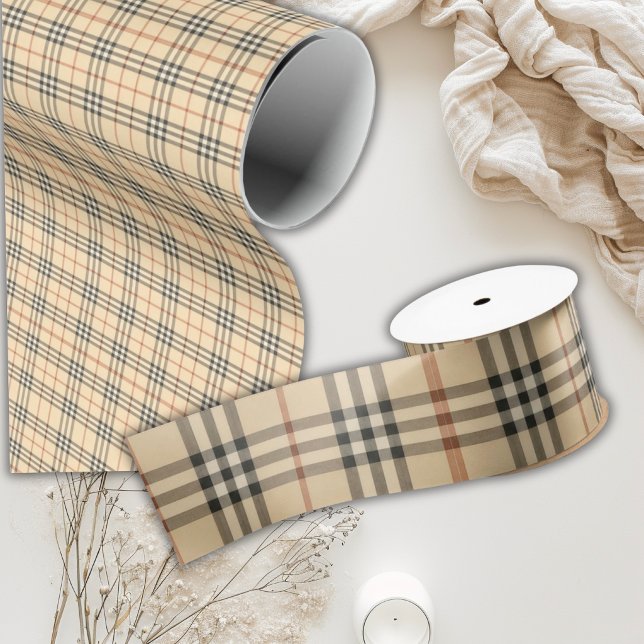 Papel De Regalo Cuadros marrones y negros  (Subido por el creador)