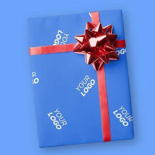 Papel De Regalo Cualquier logotipo o imagen subida Patrón disper