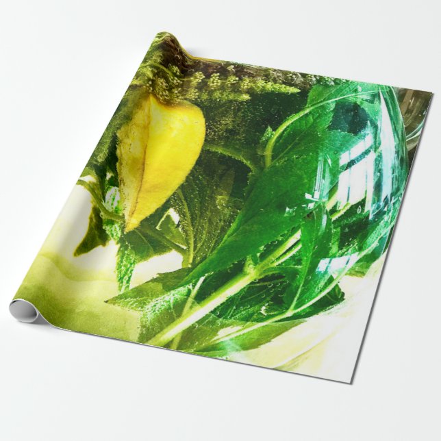 Papel De Regalo Cuando la vida te da limones (Desenrollado)