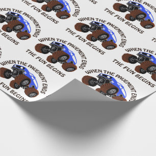 Papel De Regalo Cuando termina el pavimento