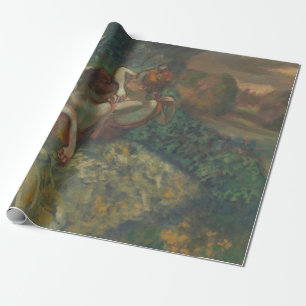 Papel De Regalo Cuatro bailarines de Edgar Degas, Ballet Arte Fino