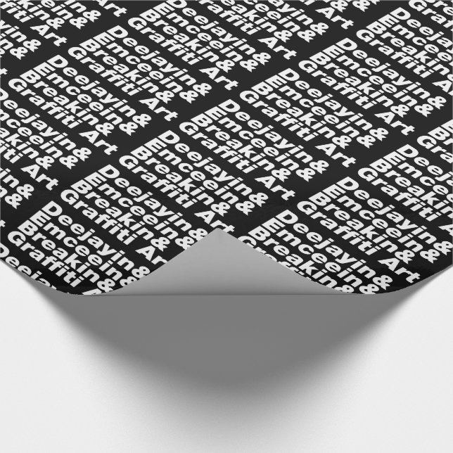 Papel De Regalo Cuatro elementos del hip hop (Esquina)