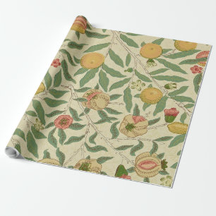 Papel De Regalo Cuatro frutas, William Morris