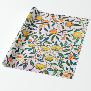 Papel De Regalo Cuatro frutas, William Morris
