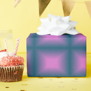 Papel De Regalo Cubo Morado