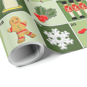 Papel De Regalo Cuenta regresiva de Navidad