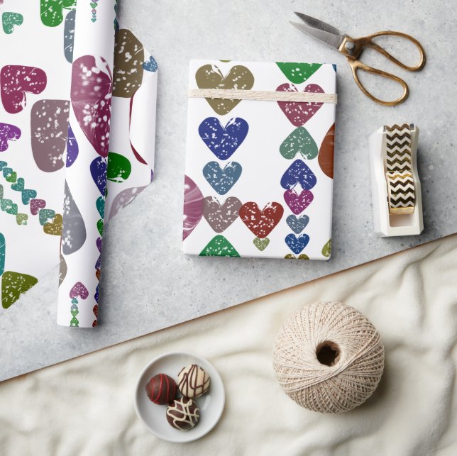 Papel De Regalo Cuerdas del corazón (Artesanía)
