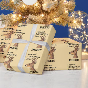 Papel De Regalo Cuerno de Ciervo Divertido