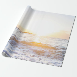Papel De Regalo Cuerpo de agua bajo la puesta del sol