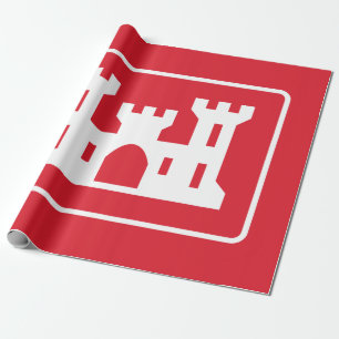 Papel De Regalo Cuerpo de Ingenieros del Ejército de EE. UU. DOD M