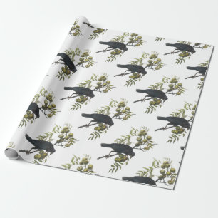 Papel De Regalo Cuervo americano por Audubon