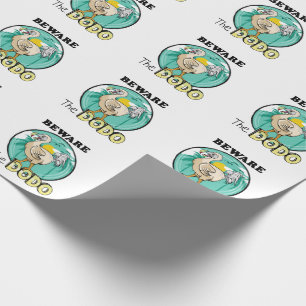Papel De Regalo Cuidado con el dodo