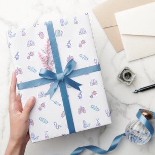Papel De Regalo Cuidados personalizados médicas enfermerías