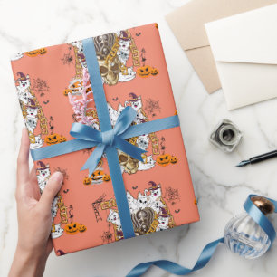 Papel De Regalo Cuidados y graciosos gatos malvados