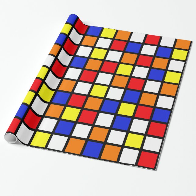 Papel De Regalo cultura Pop 80s (Desenrollado)