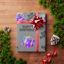 Papel De Regalo Cumpleaños