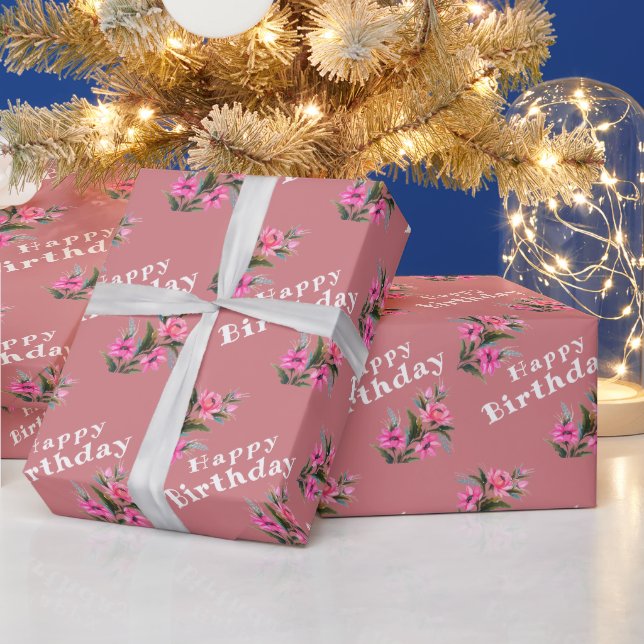 Papel De Regalo Cumpleaños (Vacaciones)