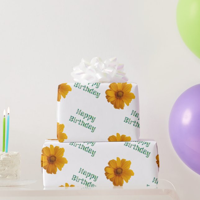 Papel De Regalo Cumpleaños (Regalos de fiesta)